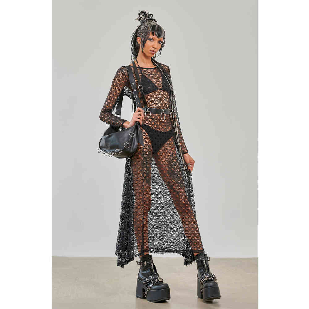 Banned - Iron Halo Hobo Sac d'épaule - Noir